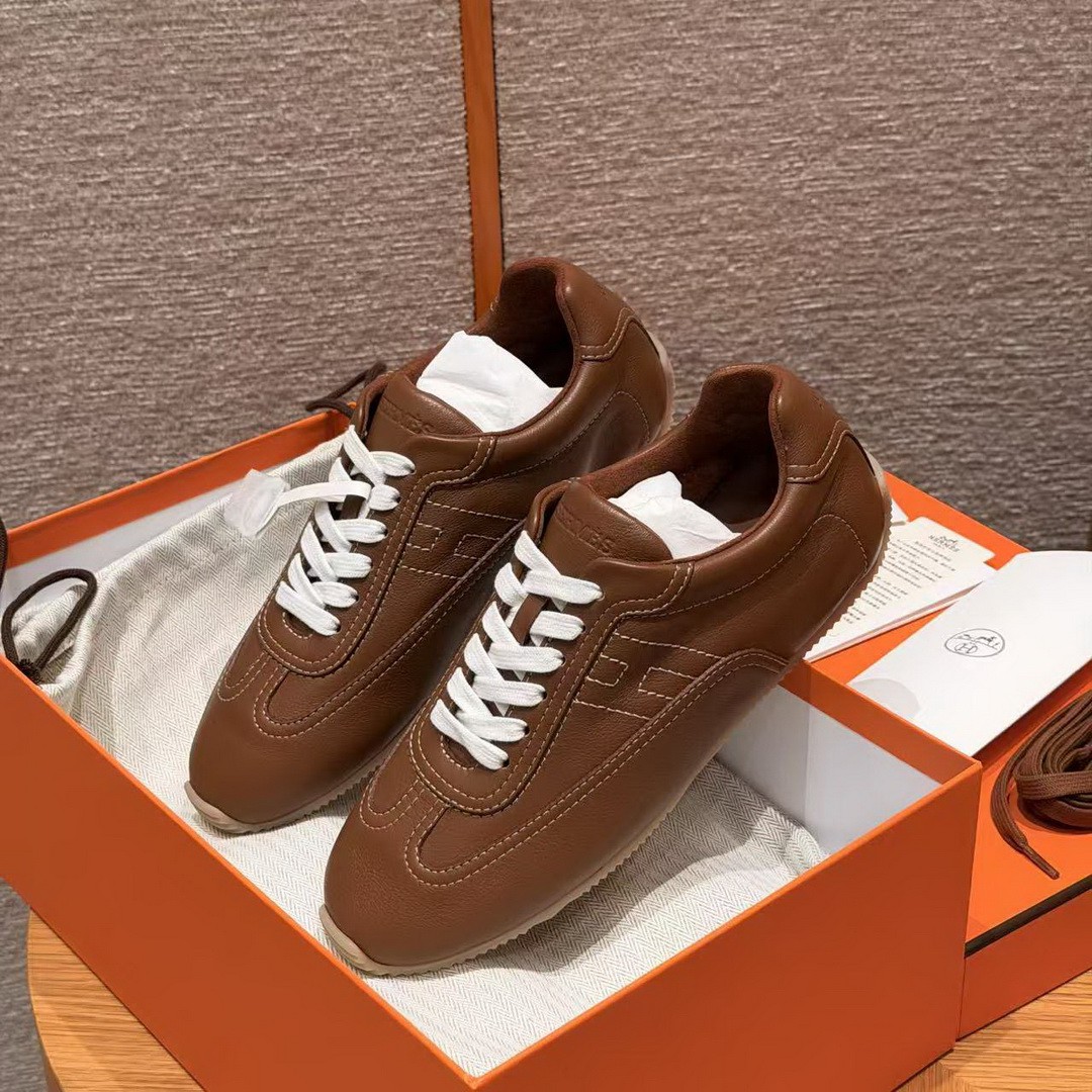 Hermes Master Sneaker Gold H261009Z 20340 - Image 2