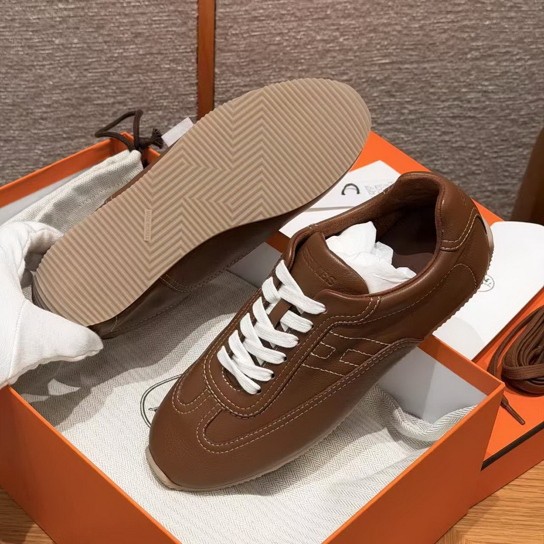Hermes Master Sneaker Gold H261009Z 20340 - Image 16