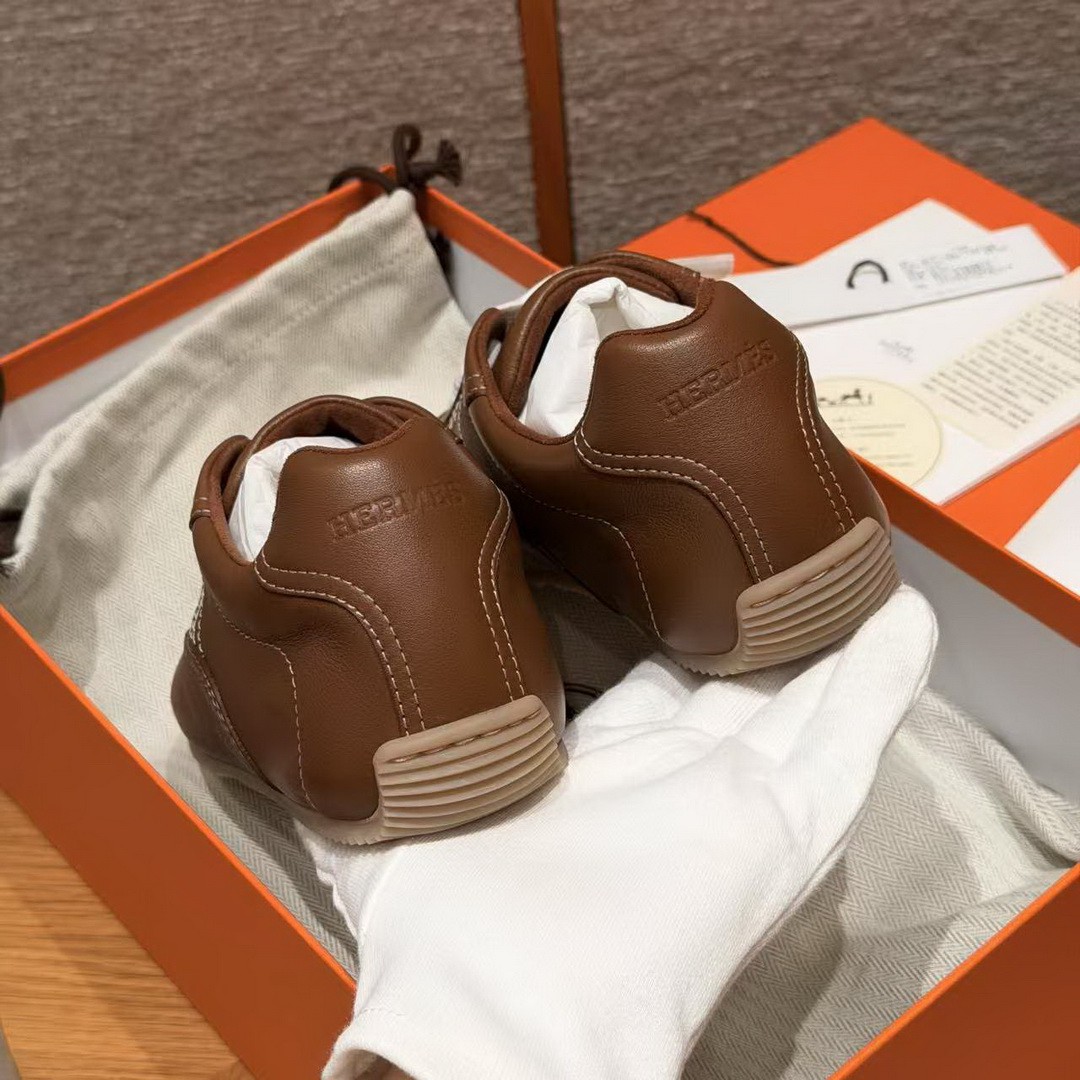 Hermes Master Sneaker Gold H261009Z 20340 - Image 13