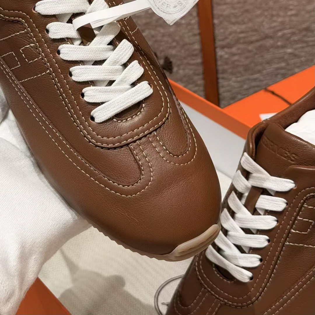 Hermes Master Sneaker Gold H261009Z 20340 - Image 10