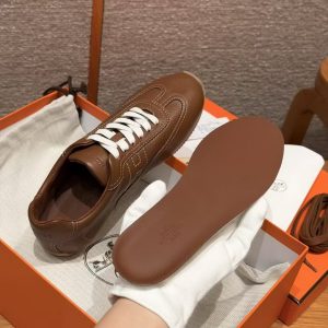 Hermes Master Sneaker Gold H261009Z 20340 - Image 6