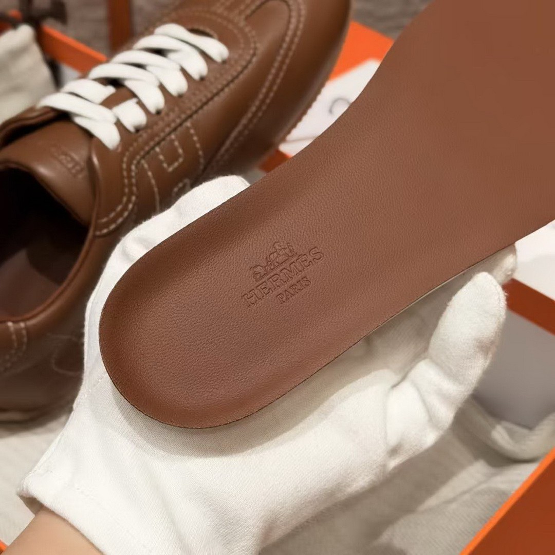 Hermes Master Sneaker Gold H261009Z 20340 - Image 5