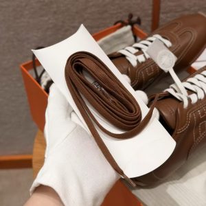 Hermes Master Sneaker Gold H261009Z 20340 - Image 4