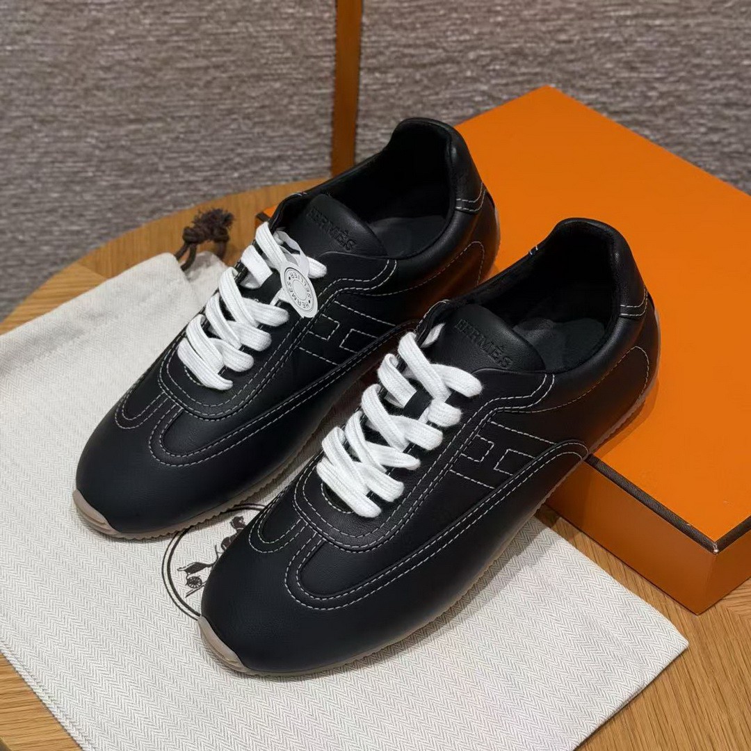 Hermes Master Sneaker Noir H261009Z 02340 - Image 2
