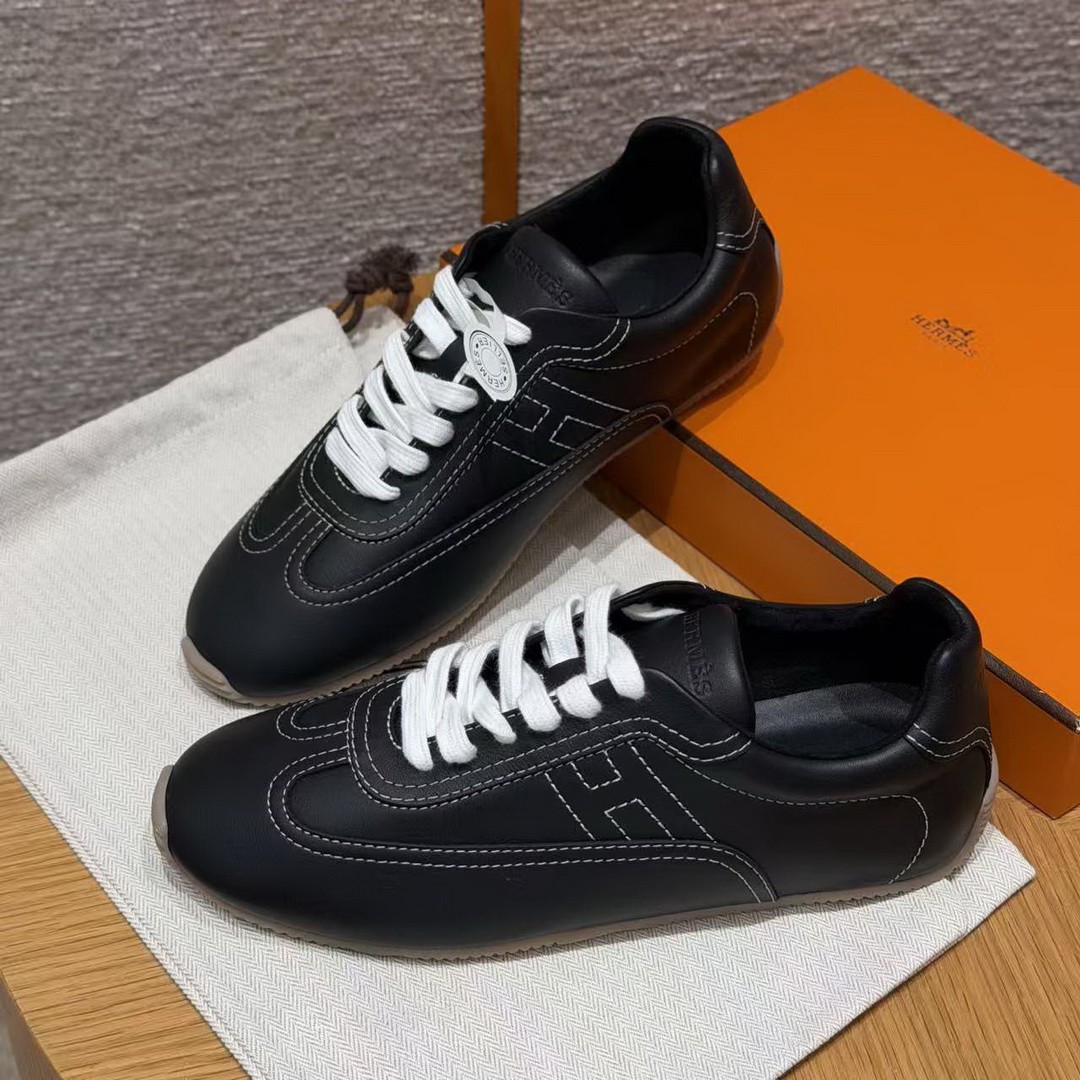Hermes Master Sneaker Noir H261009Z 02340 - Image 16