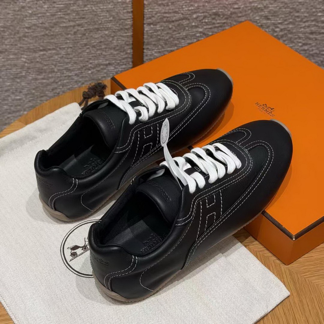 Hermes Master Sneaker Noir H261009Z 02340 - Image 15