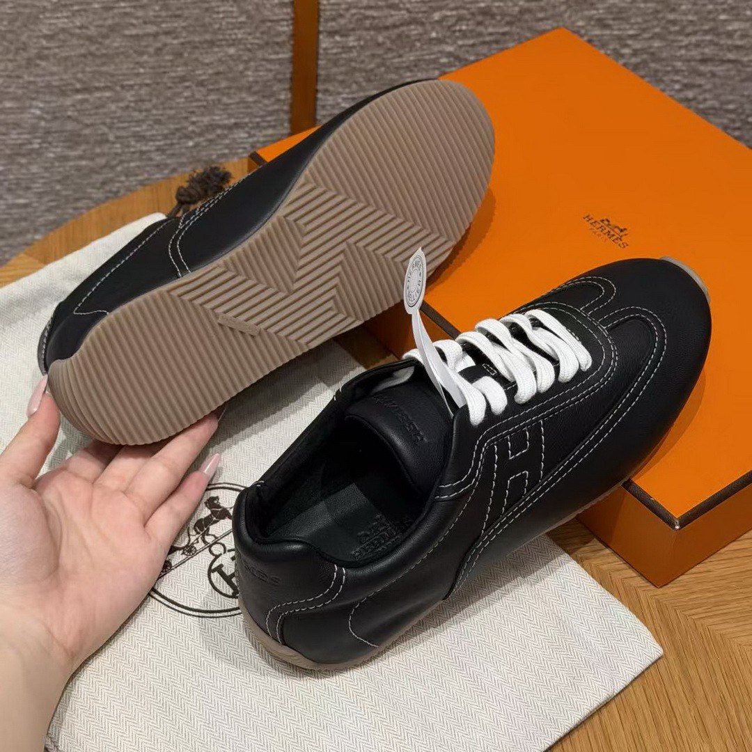 Hermes Master Sneaker Noir H261009Z 02340 - Image 14
