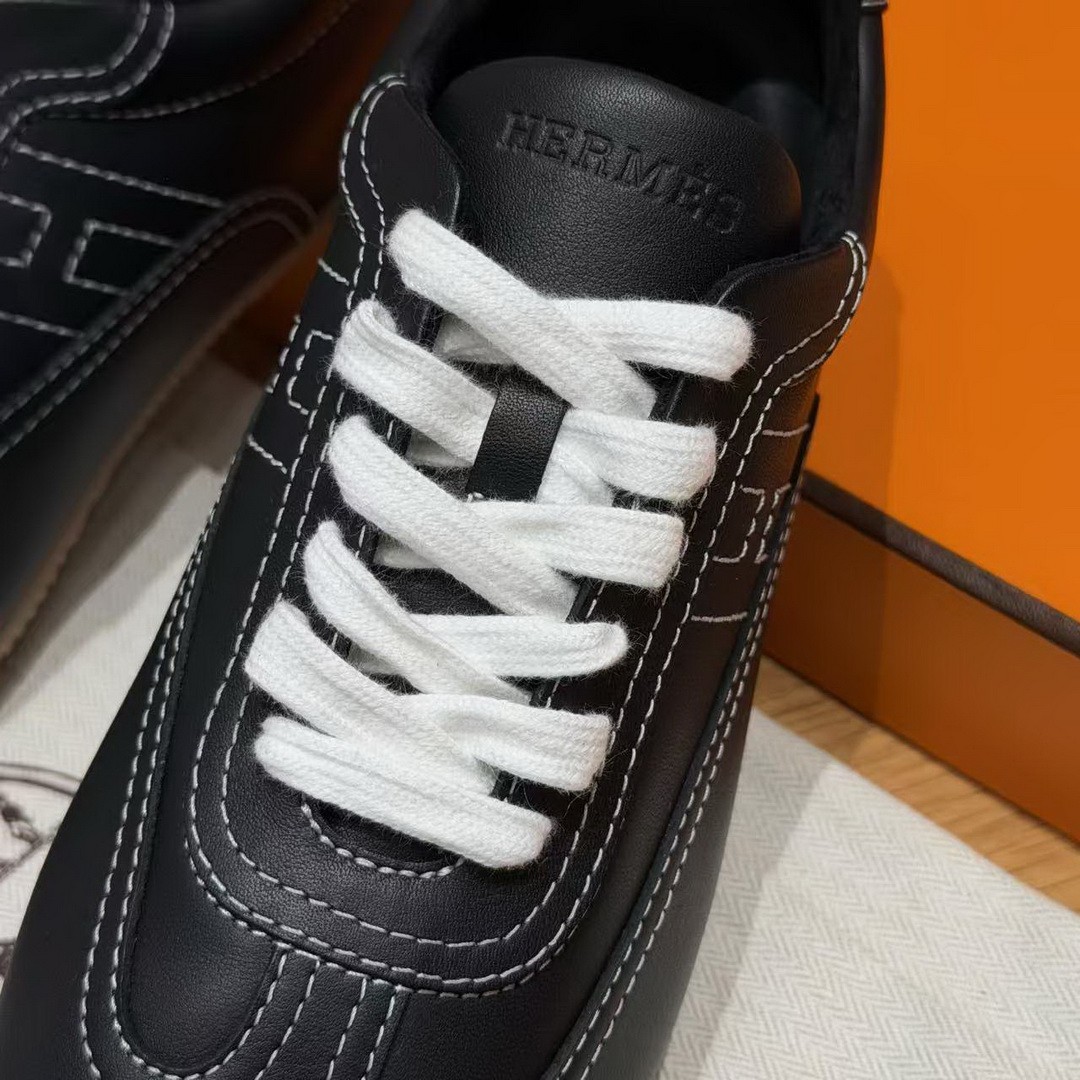 Hermes Master Sneaker Noir H261009Z 02340 - Image 12