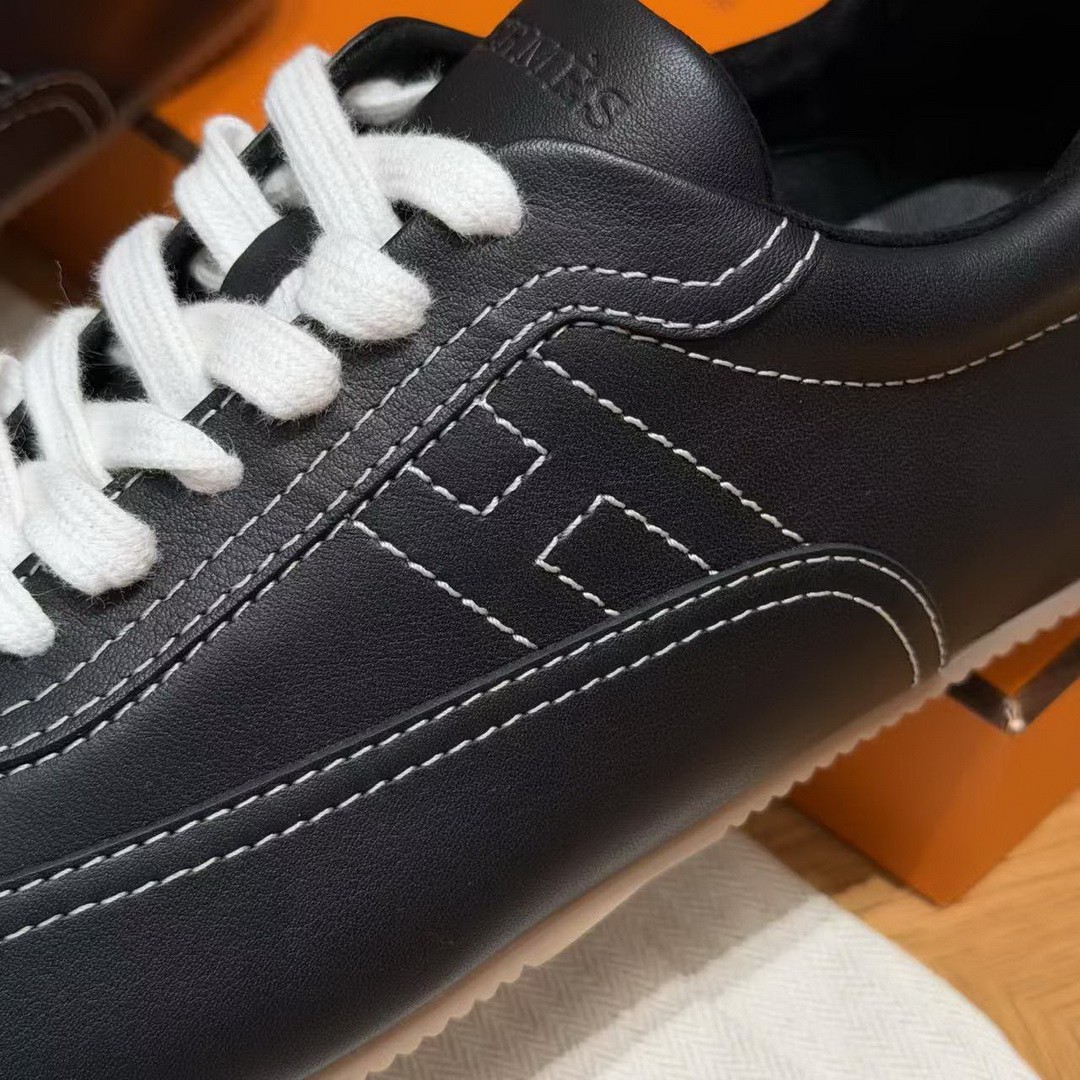 Hermes Master Sneaker Noir H261009Z 02340 - Image 11