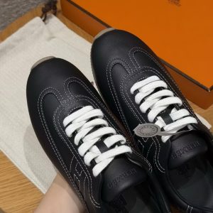 Hermes Master Sneaker Noir H261009Z 02340 - Image 10