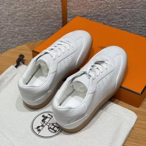 Hermes Match Sneaker Blanc H261000Z 90350 - Image 16