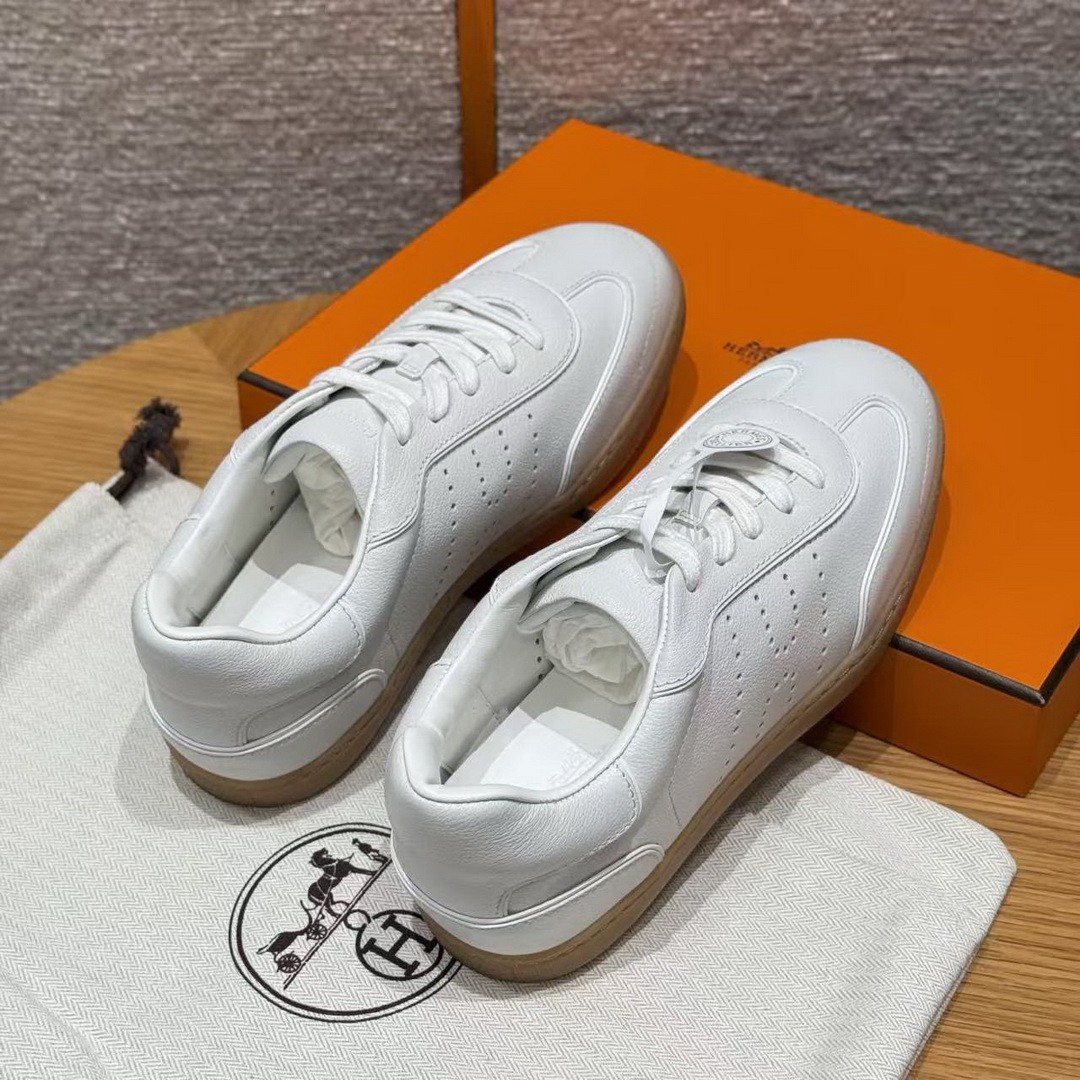 Hermes Match Sneaker Blanc H261000Z 90350 - Image 16