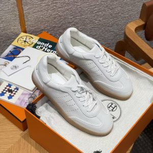 Hermes Match Sneaker Blanc H261000Z 90350 - Image 5