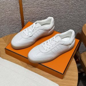 Hermes Match Sneaker Blanc H261000Z 90350 - Image 4