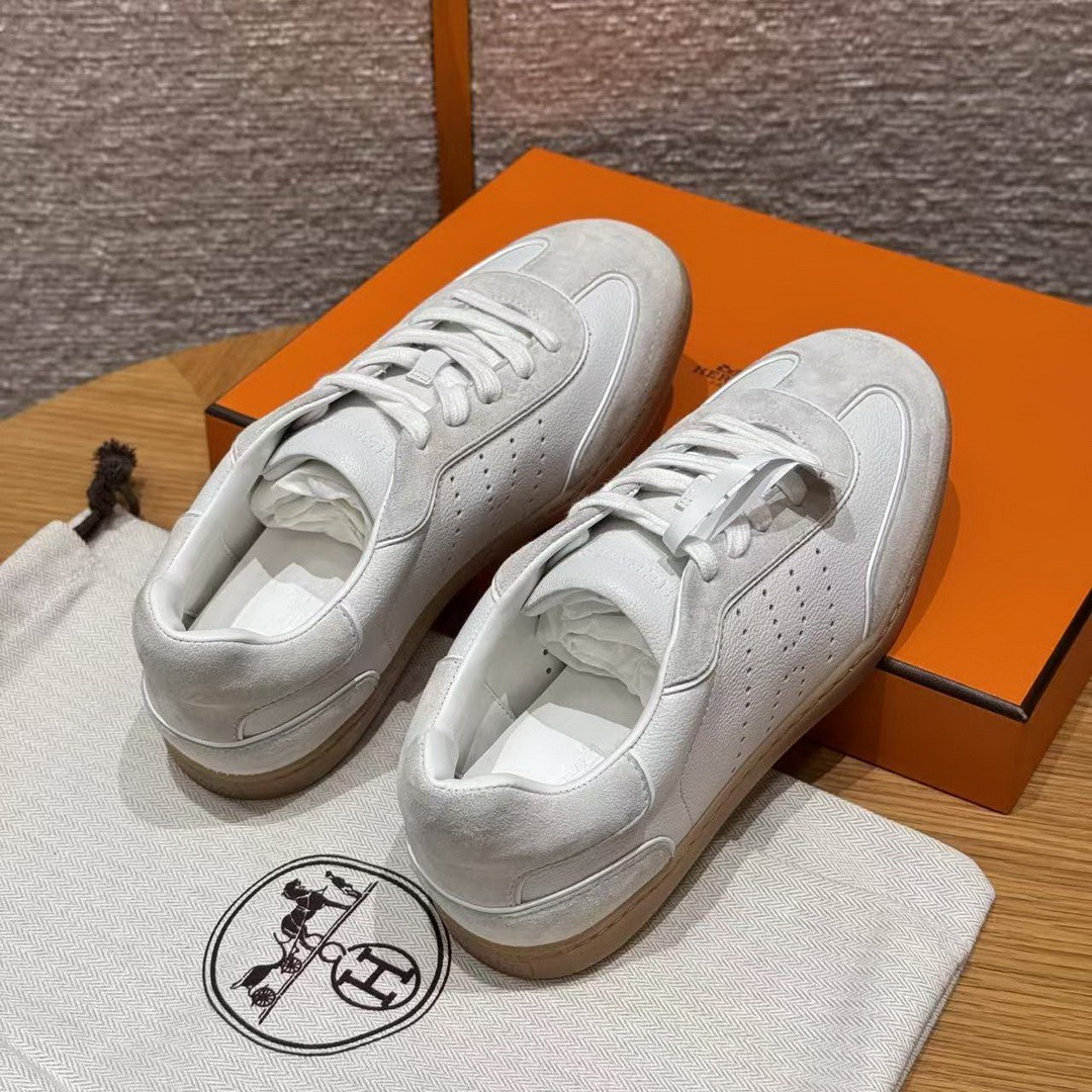 Hermes Match Sneaker Blanc H261863ZH90390 - Image 17