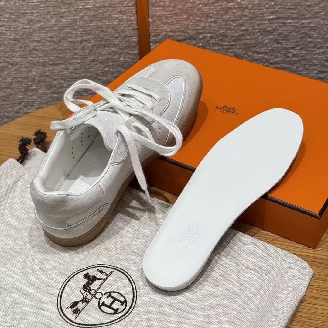 Hermes Match Sneaker Blanc H261863ZH90390 - Image 10