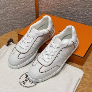 Alternative view of Hermes Match Sneaker Blanc Naturel H261000Z 91350