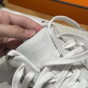 Hermes Match Sneaker Blanc Naturel H261000Z 91350 - Image 7