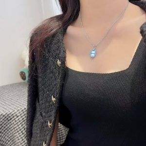 Hermes Mini Maillon Pendant Necklace Silver H100053FPC5 - Image 3