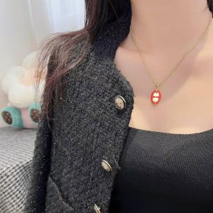 Hermes Mini Maillon Pendant Necklace Yellow Gold H100053FED1 - Image 3
