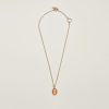 Hermes Mini Maillon Pendant Necklace Yellow Gold H100053FED1