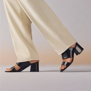 Hermes Monica 60 Sandal Women High Heel Sandal in Swift Goatskin Noir H261094Z 02355 - Image 14