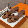Hermes Oasis Sandal Women High Heel Sandal in Epsom Heritage Calfskin Gold H222203Z 20355