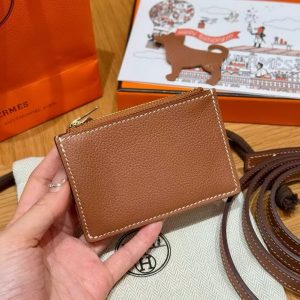 Hermes Roulis Slim Wallet Handmade In Evercolor Calfskin Leather Gold Hardware 37 Gold H082053CP37 - Image 13