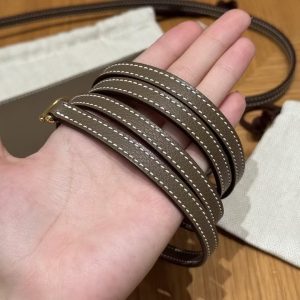 Hermes Zipengo Chaine d'Ancre To Go Pouch Handmade In Evercolor Calfskin Leather Gold Hardware 18 Etoupe - Image 7