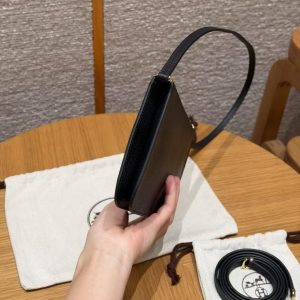 Alternative view of Hermes Zipengo Chaine d'Ancre To Go Pouch Handmade In Evercolor Calfskin Leather Gold Hardware 89 Noir