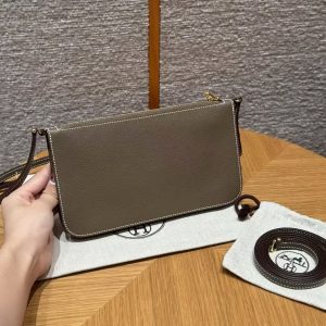 Alternative view of Hermes Zipengo Chaine d'Ancre To Go Pouch Handmade In Evercolor Calfskin Leather Gold Hardware 18 Etoupe